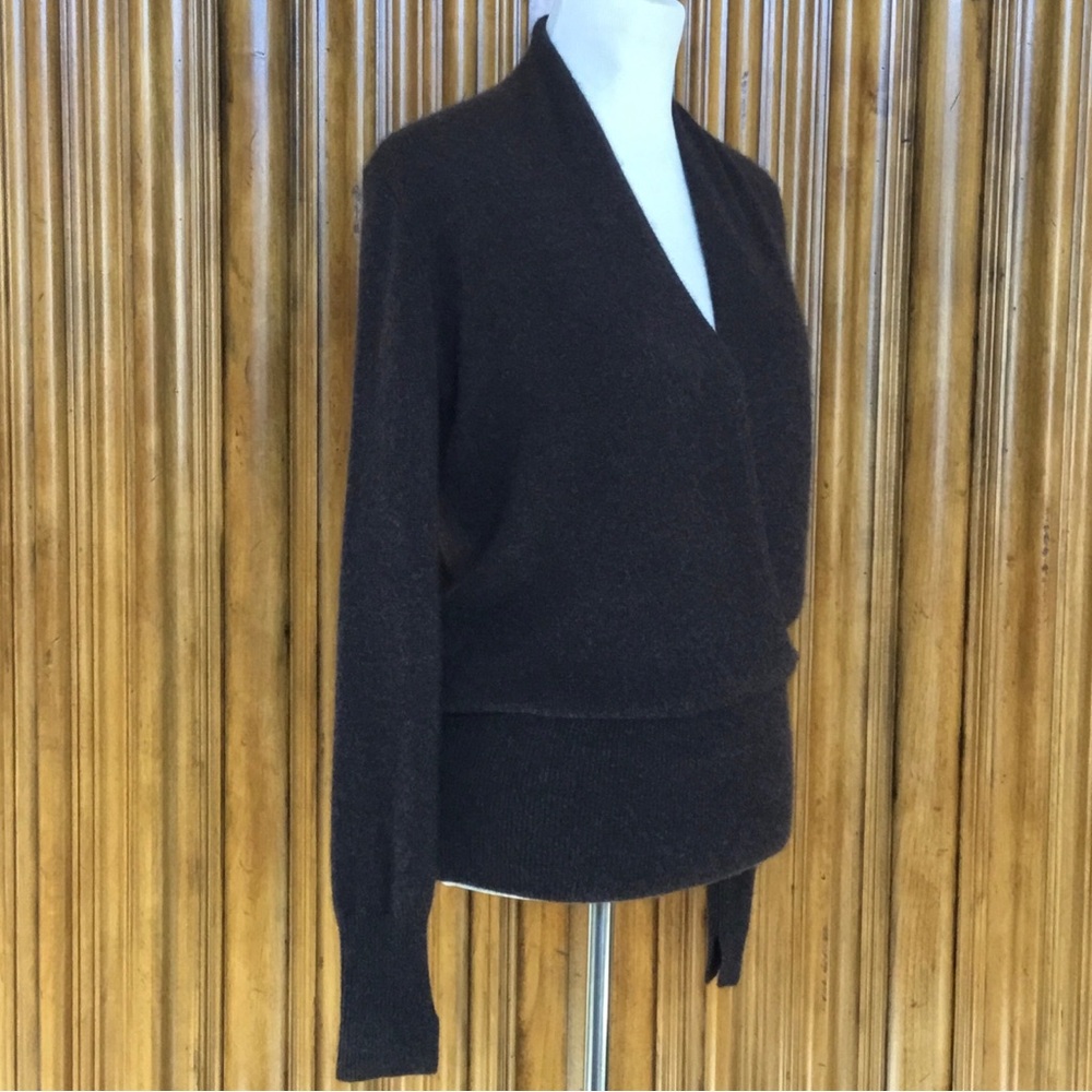 Brochu Walker Phinneas Wrap Cashmere Sweater - Picture 3 of 16